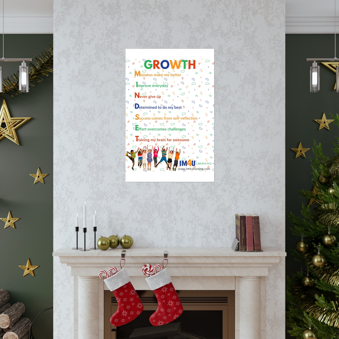 Growth Mindset Premium Matte Poster
